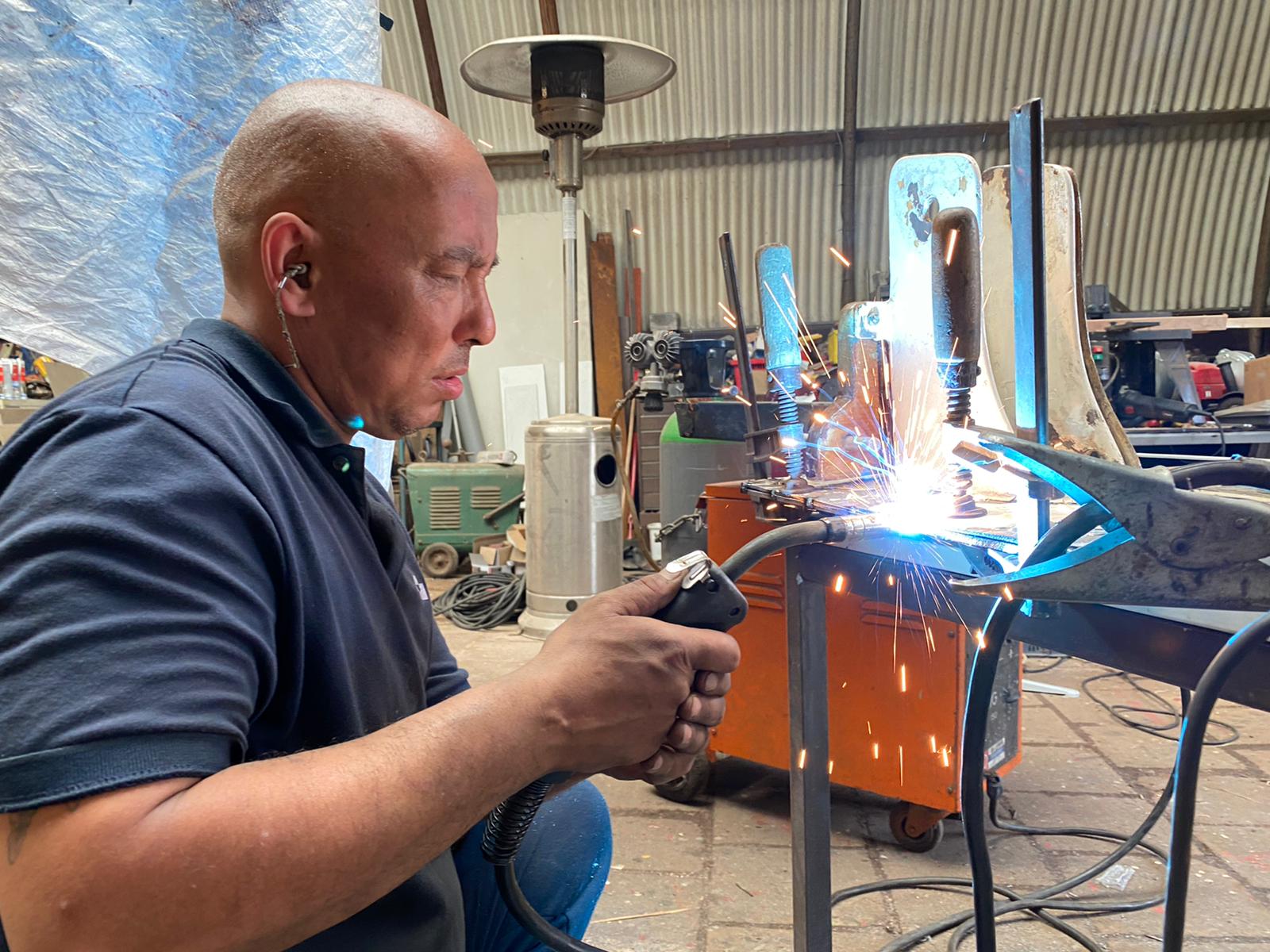 Reparatie van de masthouder